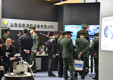 山东澳门博彩官网闪耀2014年第十一届上海国际消防展